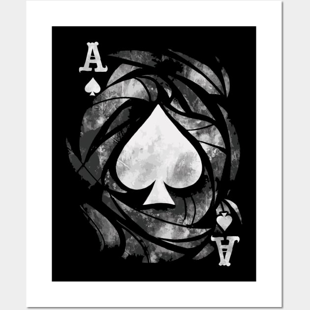 Ace of Spades Wall Art by LR_Collections